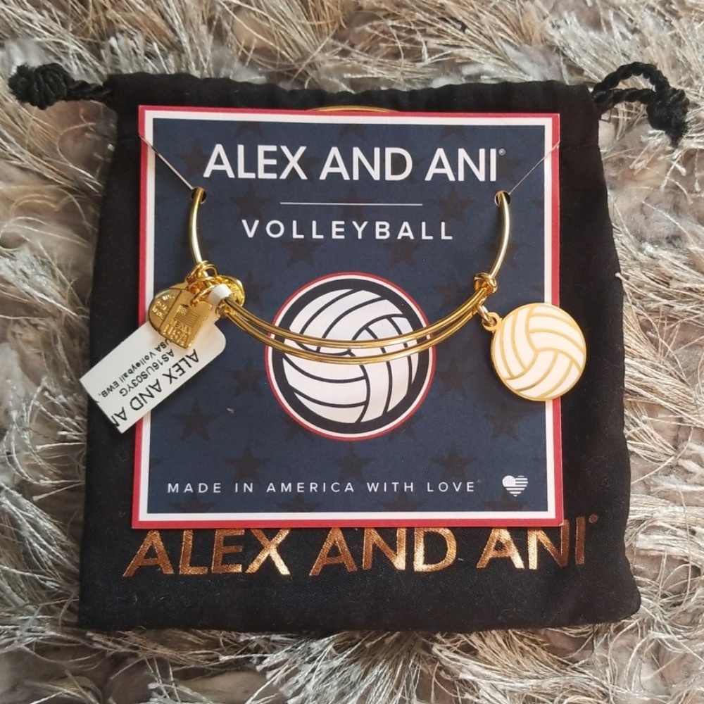 Alex and Ani Volleyball Bracelet